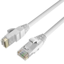 QualGear Cat 6 High-Speed Ethernet Cable - White picture