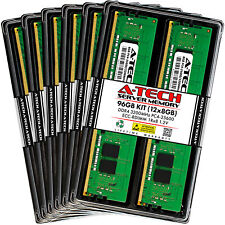 A-Tech 96GB 12x 8GB 1Rx8 PC4-25600R DDR4 3200MHz ECC REG RDIMM Server Memory RAM picture
