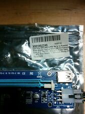 PCI-E 1X to 16X Riser Card Extender Converter Mining PCE164P-NO3 VER0060 1-PACK picture