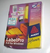 Vintage NEW SEALED 1998 Avery LabelPro 3.0 for Windows CD-ROM Software 5119 picture
