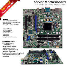 Dell PowerEdge T30 Mini Tower Intel LGA 1151 Ddr4 SDRAM Server Motherboard 7T4MC picture