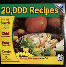 Swift Jewel 20,000 Recipes PC CD-ROM Software XP Compatible picture