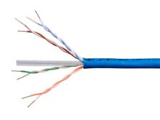 Monoprice  Cat6A Ethernet Bulk Cable - 1000 ft - Blue | Solid, 550Mhz, UTP, CMP picture