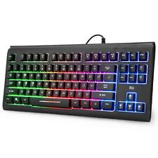 Rii Gaming Keyboard87 Keys Compact KeyboardWired Computer Keyboard with Backl... picture