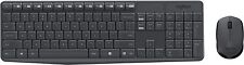 Logitech MK235 9 Wireless Keyboard and Mouse - Black picture