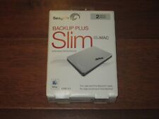 Seagate STDS2000100 Backup Plus Slim 2 TB External Hard Drive NEW FACTORY SEALED picture