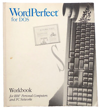 WordPerfect For DOS Workbook For IBM Personal Computers and PC Networks 1989 picture