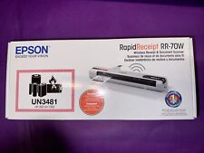 Epson RapidReceipt RR-70W Wireless Mobile Receipt and  Document Scanner *New picture