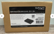 2 Devices  StarTech  Singlemod  (SM) LC Fibr Media Convert for 1Gbe Network 10km picture