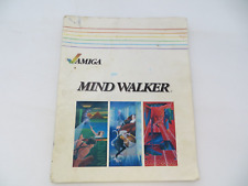 1986 Commodore AMIGA Computer Game - MIND WALKER vintage game manual picture