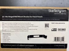 StarTech 2U 19-inch Hinged Wall Mount Patch Panel Bracket picture
