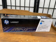 New Genuine / Factory sealed HP CF211A Laserjet 131A Cyan Toner Cartridge 131A picture