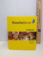 Rosetta Stone French Levels 1-3 Audio Companion CD Set USB Headset Version 3 picture