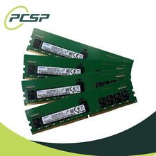 64GB RAM Kit Samsung 4x16GB PC4-2666V 2Rx8 DDR4 ECC REG RDIMM M393A2K43CB2-CTD7Q picture