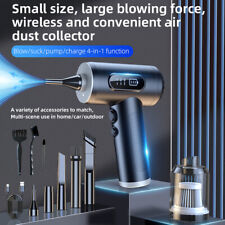 Electric Mini Cordless Air Duster Blower High Pressure for Computer Car Cleaning picture