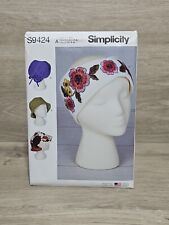 Simplicity Sewing Pattern S9424 Misses' Hats and Headband picture