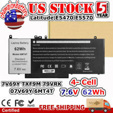 6MT4T Battery/Charger for Dell Latitude E5470 E5570 79VRK 7V69Y TXF9M Notebook picture