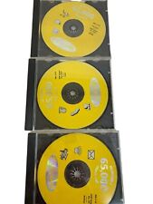 Vintage Lot of 3 Clickart image pack 1-3 cd- rom picture