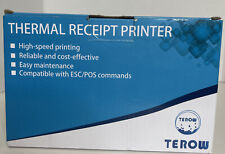 Thermal Receipt Printer TEROW T5890K Portable Shipping Receipt Mini Printer NEW picture