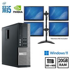 Intel Core i5 Trading Multi Display PC Computer Dual Triple Quad HDMI 1TB 20GB picture