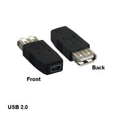 Kentek USB 2.0 A Female to Mini B 5Pin Female Extender Adapter Camera PDA MP3 picture