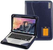 Broonel Blue Leather Case For Dell Inspiron 16 2in1 16