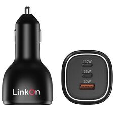 165W Car Charger with 140W PD3.1 USB-C and 30W QC3.0 UAB-A Compatible with picture