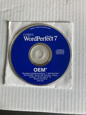 Corel Word Perfect Suite 7 OEM Disc Only picture