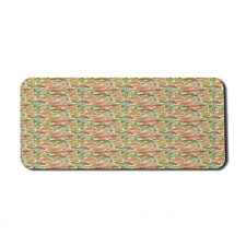 Ambesonne Floral Botany Rectangle Non-Slip Mousepad, 35
