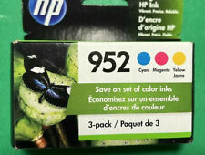 GENUINE HP 952 Color Ink Cartridge C/M/Y For HP 8740 8735 Printers-OEM-3PK picture