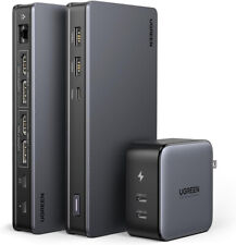 UGREEN Revodok Pro USB C Docking Station 9-in-1 Dual Monitor 4K@60hz PD  1878-4 picture