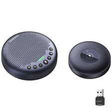 Bluetooth Conference Speakerphone EMEET LunaPlus Kit 8+1Mics 360° Voice Pickup picture