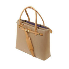 Francine FWT15Tthbred Thoroughbred Tote - Tan, 15