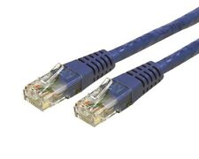 StarTech.com 100ft CAT6 Ethernet Cable - Blue Molded Gigabit - 100W PoE UTP picture