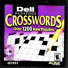 Dell Magazine Crosswords Over 1200 New Puzzles Sierra CD picture
