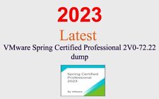 VMware Spring Certified Professional 2V0-72.22 dump GUARANTEED (1 month update) picture