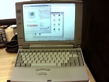 Vintage Toshiba Satellite 205CDS Intel Pentium 40MB RAM Windows 95 POWER TESTED picture