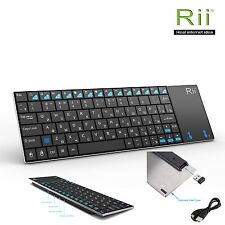 Rii k12+ Russian Layout Wireless Mini Keyboard for Windows Multimedia Control PC picture