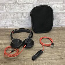 Plantronics Poly Blackwire C5200 Wired USB w/ Soft Case picture