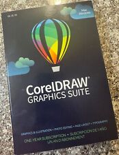 CorelDraw Graphics Suite for Mac and Windows 1 Year Subscription Software - NEW picture