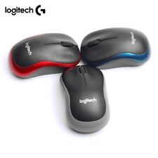Logitech M185 Wireless Mouse, 2.4GHz Optical 1000 DPI For PC, Mac, Laptop - Blue picture