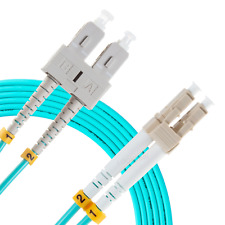 10M-30M Length 10G-50/125 OM3 Multimode Duplex LC to SC Fiber Optic Patch Cable picture