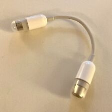 Genuine OEM Apple S-Video to Yellow RCA Composite Video Output 6” Adapter for TV picture