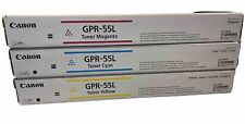 Canon GPR-55L Standard Yield Toner  Yellow Magenta Cyan picture