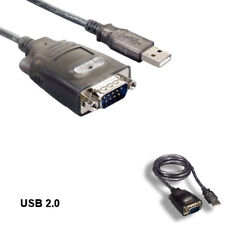 Kentek 3' USB 2.0 to DB9 Adapter Cable Serial RS-232 PDA Camera Modem ISDN D-Sub picture