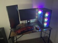 gaming pc full setup used picture