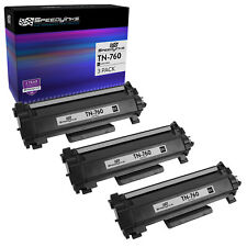 SPEEDYINKS 3PK Replacement for Brother TN760 TN-760 HY Black Toner Cartridges picture