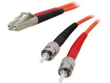 StarTech.com 50FIBLCST1 1m Multimode 50/125 Duplex Fiber Optic Cable Male to Mal picture