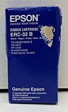 Epson Ribbon Cartridge ERC-32 B Black Genuine Epson  picture