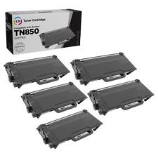 LD Compatible TN580 5PK High Yield Black Toner for Brother DCP-L5500DN DCP-L5600 picture